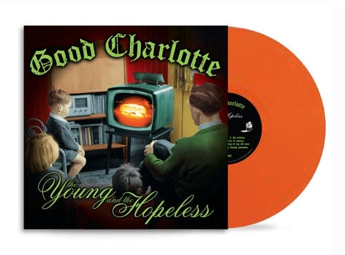 Good Charlotte - The Young And The Hopeless - Import Orange Vinyl LP Record Limited Edition