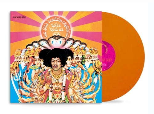 The Jimi Hendrix Experience - Axis: Bold As Love - Import Orange Vinyl LP Record Limited Edition