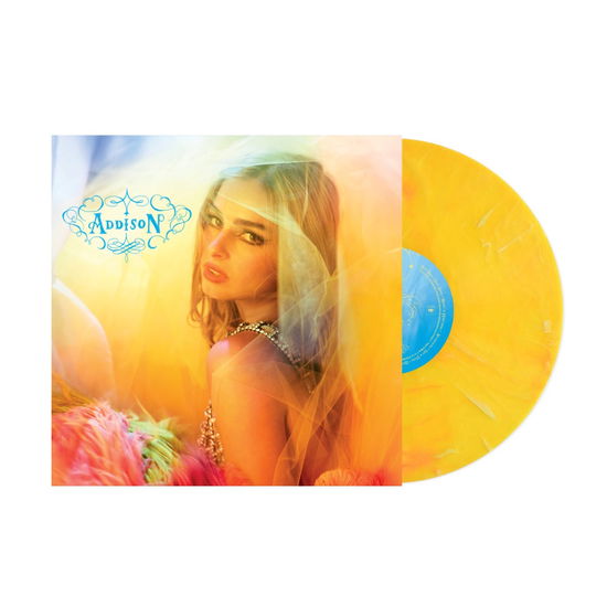 Addison Rae - Addison - Import Yellow Vinyl LP Record Limited Edition