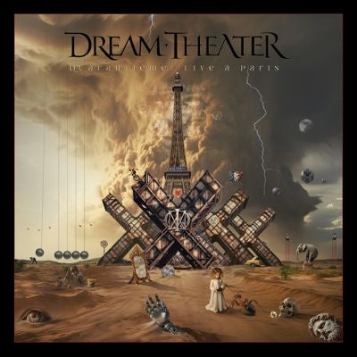 Dream Theater - Quarantieme: Live A Paris - Import 3CD+2Blu-ray Disc Digipak
