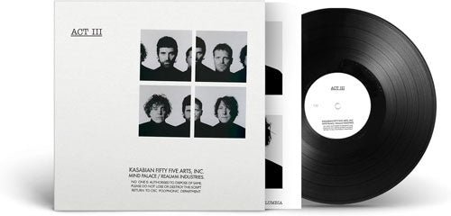 Kasabian - Act III - Import Vinyl LP Recurd Limited Edition