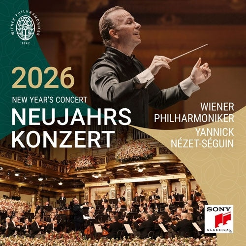 Yannick Nezet-Seguin - Neujahrskonzert 2026 / New Year's Concert 2026 - Import 2 CD