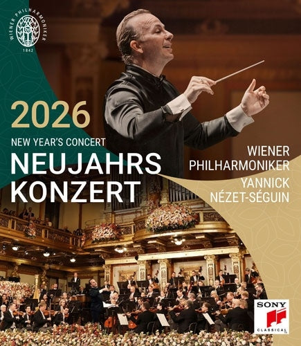 Yannick Nezet-Seguin - Neujahrskonzert 2026 / New Year's Concert 2026 - Import Blu-ray Disc
