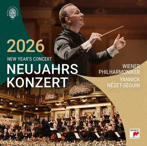 Yannick Nezet-Seguin - Neujahrskonzert 2026 / New Year's Concert 2026 / Concert du Nouvel An 2026 - Import Vinyl 3 LP Record Limited Edition