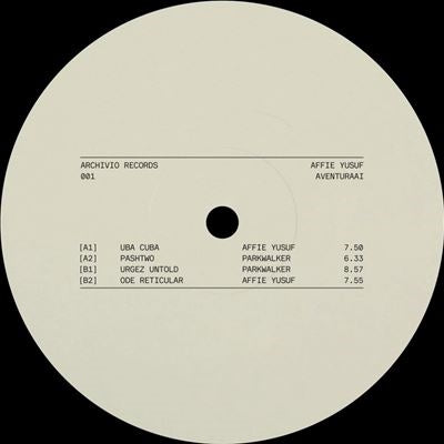 Affie Yusuf - Aventuraii - Import Vinyl 12 inch Record