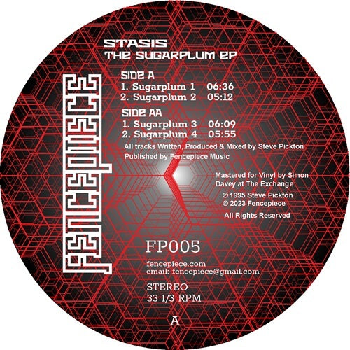 Stasis - Sugarplum - Import Vinyl LP Record 12 inch Record Limited Edition