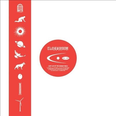 Cloakroom - Last Leg Of The Human Table - Import White With Red Splatter Vinyl LP Record Limited Edition