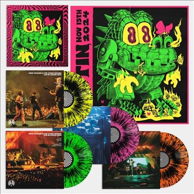King Gizzard & The Lizard Wizard - King Gizzard - Live In Austin '24 - Import Neon Splatter Vinyl 4 LP Record Box Set Limited Edition