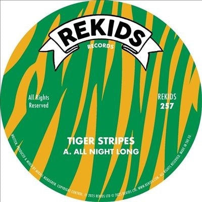 Tiger Stripes - All Night Long - Import Vinyl 12 inch Record