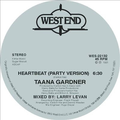 Taana Gardner  -  Heartbeat  -  Import Vinyl 12 inch Record