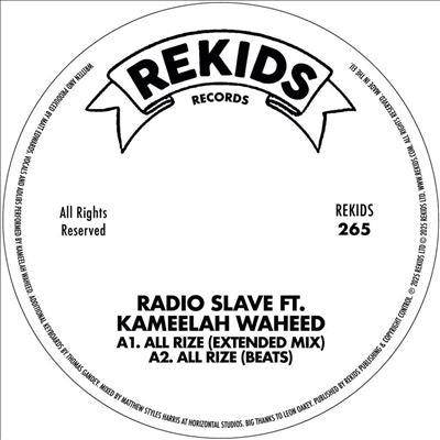 Radio Slave - All Rize - Import Vinyl 12 inch Record