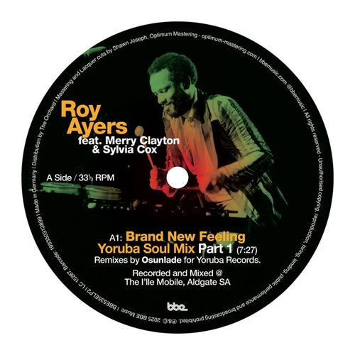 Roy Ayers - Brand New Feeling - Yoruba Soul Remixes - Import LP Record Limited Edition