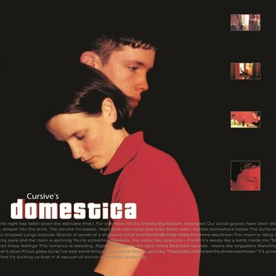 Cursive - Domestica - Import Red Smoke Vinyl LP Record Limited Edition
