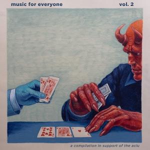 Various Artists - Music For Everyone Vol. 2 - Import Oxblood/Aqua Blue Swirl Vinyl 2 LP Record