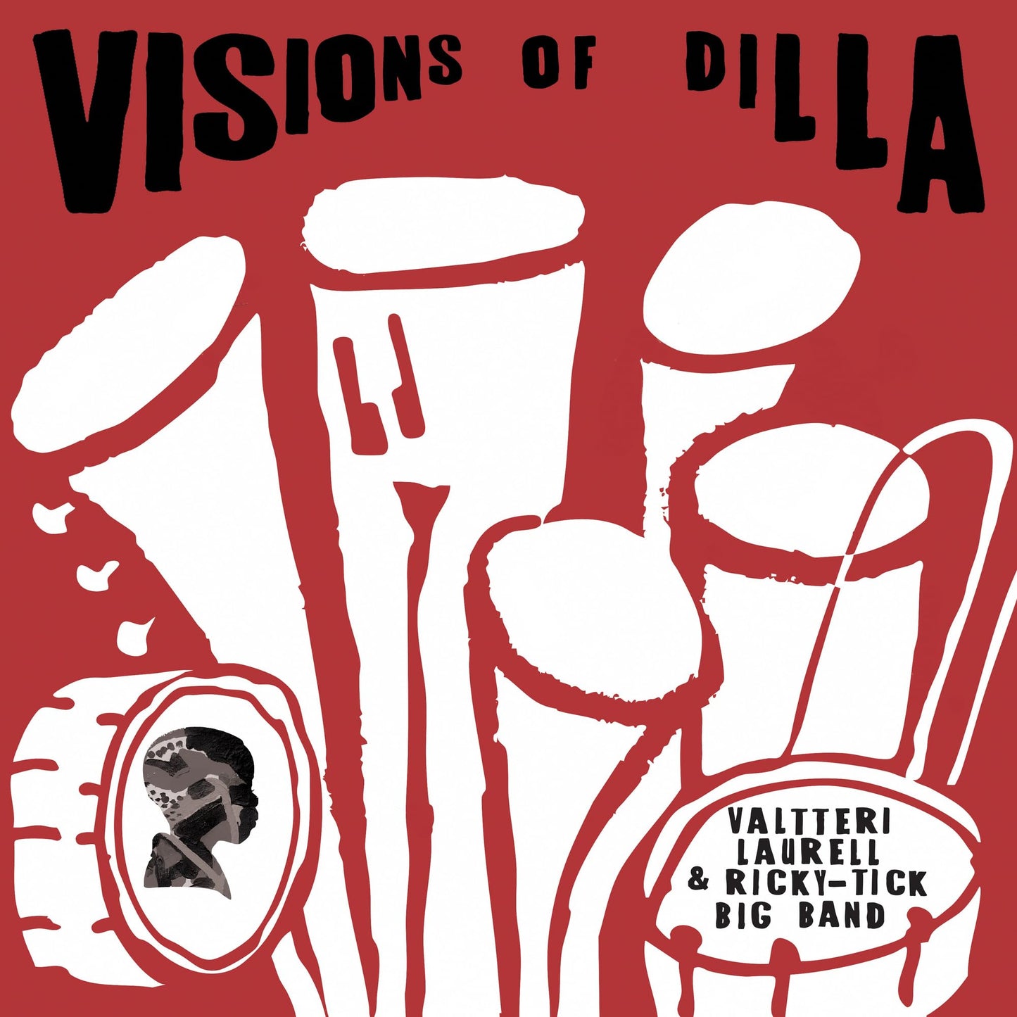 Valtteri Laurell & Ricky-Tick Big Band - Visions of Dilla - Import LP Record