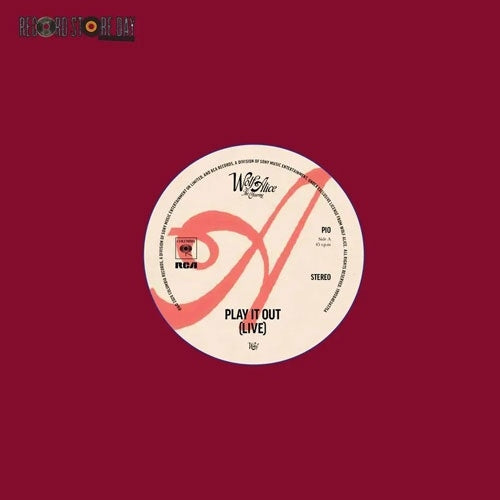 Wolf Alice - Play It Out / Midnight Song (Live in LA) - Import Record Store Day 7-inch single Recurd