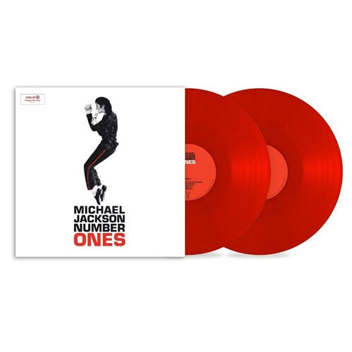 Michael Jackson - Number Ones - Import Opaque Red Vinyl 2 LP Record