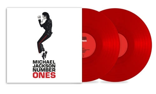 Michael Jackson - Number Ones - Import Red Vinyl 2 LP Record Limited Edition