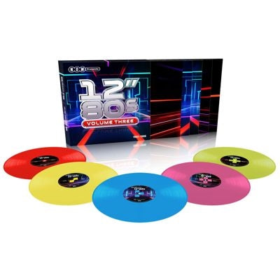 Various Artists - Now Presents 12" 80s, Vol. 3: 1985-1986 - Import Colored Vinyl 5 LP Record