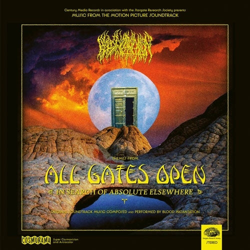 Blood Incantation - All Gates Open - Import Orange Vinyl 2LPRecord+Blu-rayDisc Limited Edition
