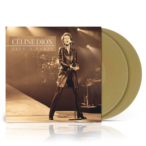 Celine Dion - Live A Paris (30th Anniversary) - Import Gold Vinyl 2 LP Record