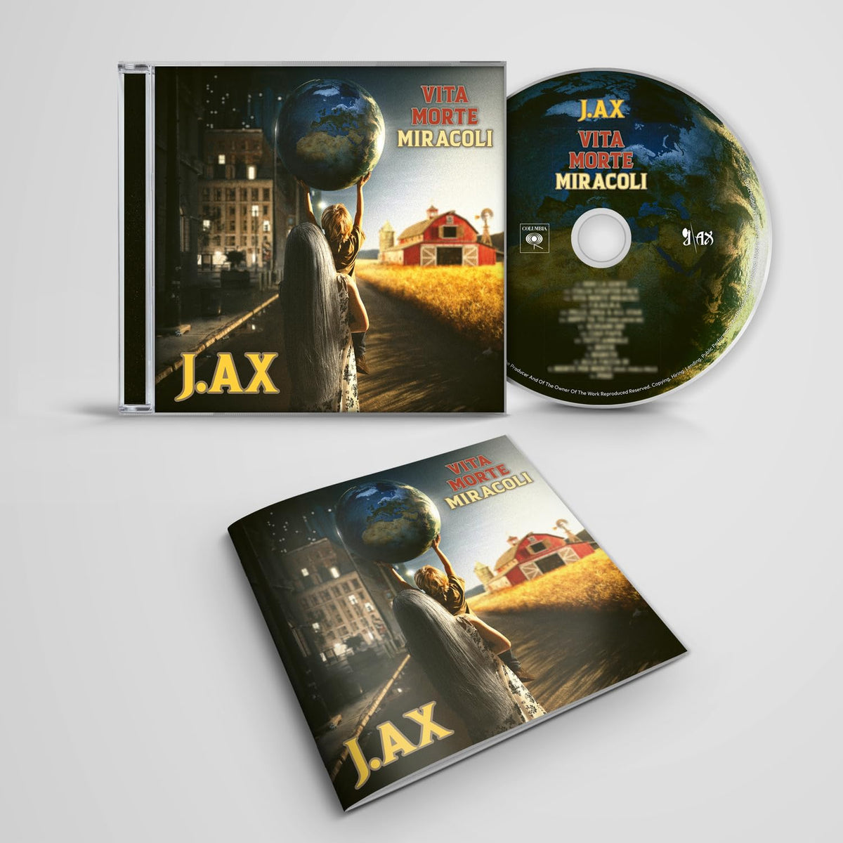 J-Ax - Vita Morte Miracoli - Import CD
