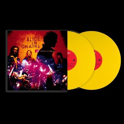 Alice In Chains - MTV Unplugged - Import Yellow Vinyl 2 LP Record Limited Edition