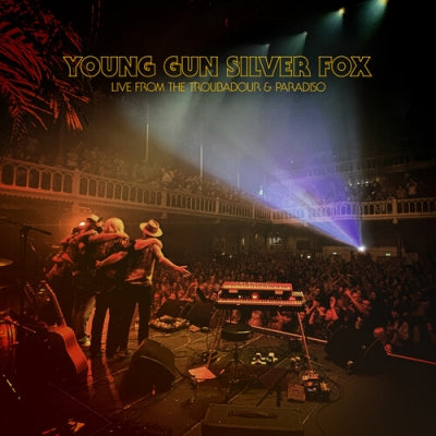 Young Gun Silver Fox - Live From The Troubadour & Paradiso - Import Blue Vinyl LP Record