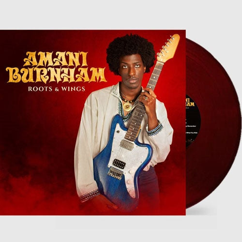 Amani Burnham - Roots & Wings - Import Electric Red Vinyl LP Record Limited Edition