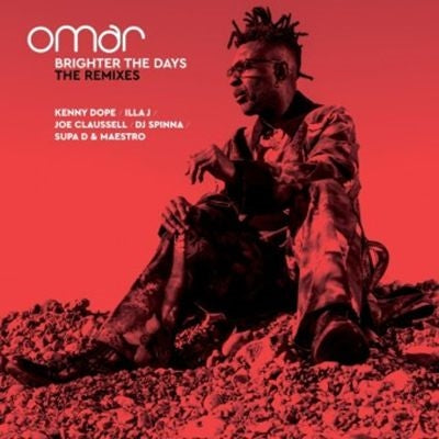 Omar - Brighter the Days: The Remixes - Import 2 LP Recurd