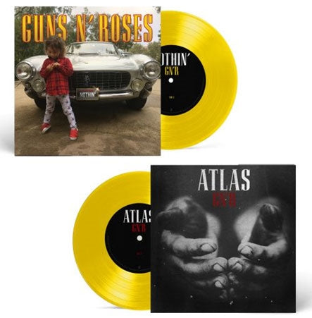 Guns N' Roses - Nothin' / Atlas - Import Colored Vinyl 7-inch single Recurd