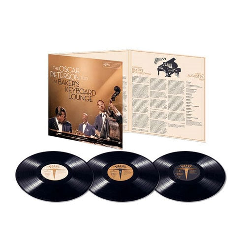 Oscar Peterson - At Baker's Keyboard Lounge: The Complete Recordings - Import Vinyl 3 LP Recurd