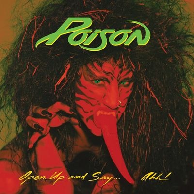 Poison - Open Up And Say Ahh - Import Neon Green Vinyl LP Recurd