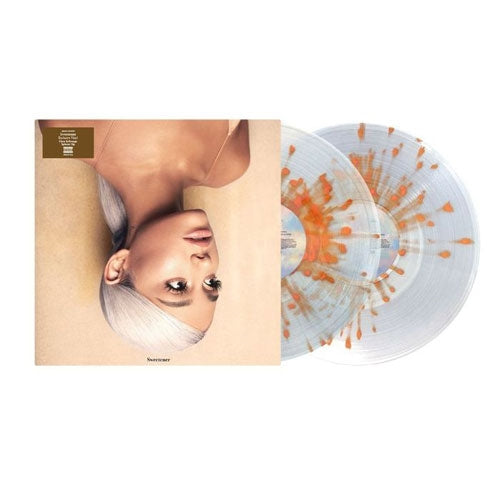 Ariana Grande - Sweetener - Import Splatter Vinyl 2 LP Record Limited Edition