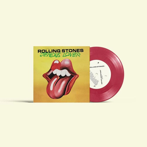 The Rolling Stones - Jealous Lover - Import Hot Pink Vinyl 7inch Single Record