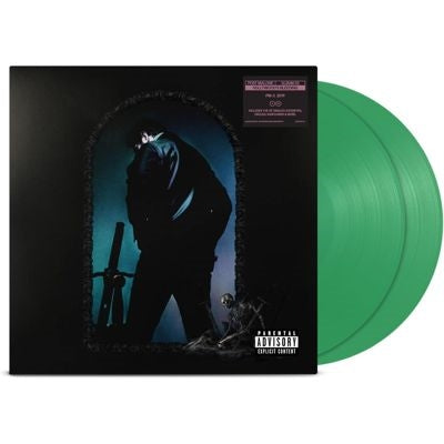 Post Malone - Hollywood's Bleeding - Import Transparent Green Vinyl 2 LP Record