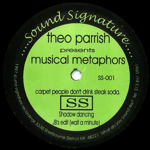 Theo Parrish - Musical Metaphors - Import Vinyl 12 inch Record