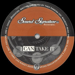Theo Parrish  - I Can Take It - Import Vinyl 12inch Record