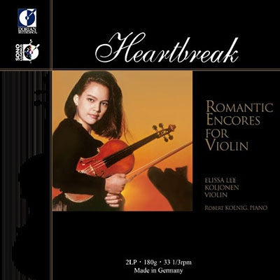 Elissa Lee Koljonen, Robert König -  Elissa Lee Koljonen : Heartbreak -Romantic Encores For Violin (2Lp) - Import Vinyl 2 LP Record