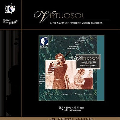 Jaime Laredo, Margo Garrett -  Virtuoso-A Treasury Of Favorite Violin Encores: Laredo(Vn)M.Garrett(P) - Import Vinyl 2 LP Record
