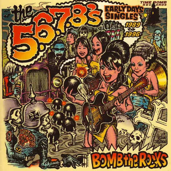 The 5.6.7.8.'S - Bomb The Rocks / Early Days Singles - Japan CD