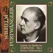 Wilhelm Furtwangler - Beethoven: Symphony No.4, Piano Concerto No.4 - Import CD