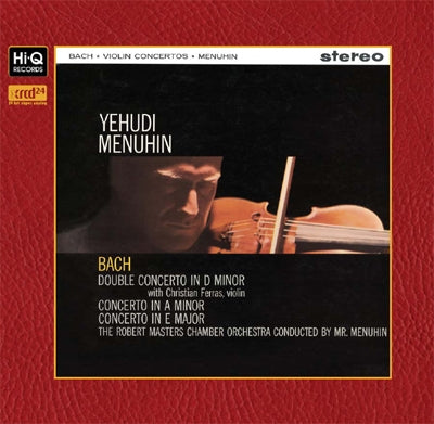 Yehudi Menuhin, Christian Ferras - J.S. Bach: Violin Concertos No.1, No.2, Concerto for Two Violins - Import CD