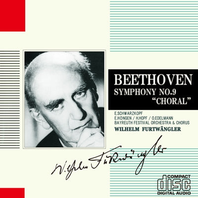 Wilhelm Furtwangler - Beethoven: Symphony No.9 in D minor, Op.125 "Chorus - Import CD