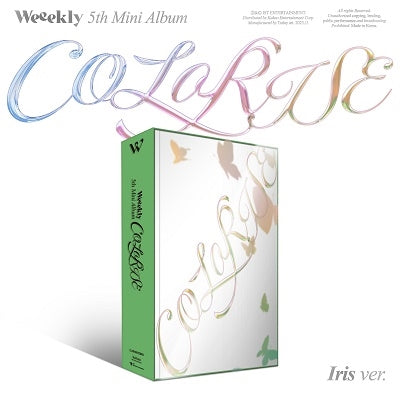 Weeekly - ColoRise: 5th Mini Album (Iris Ver.) - Import CD