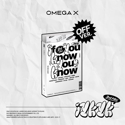 OMEGA X - Iykyk: 3Rd Mini Album (Off Ver.) - Import CD