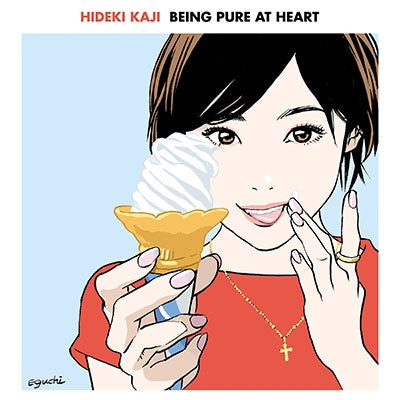 Kaji Hideki - Being Pure At Heart - Japan Vinyl LP Record