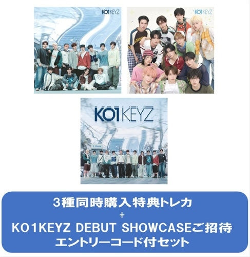 KO1KEYZ - KO1KEYZ - Japan Type-A Type-B Standard Edition 5 CD Single Limited Edition