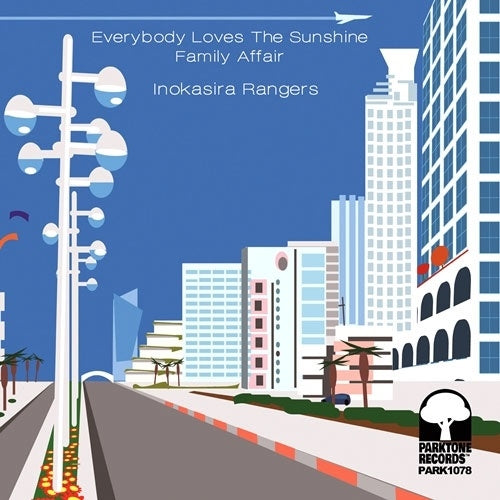 Inokasira Rangers - Everybody Loves The Sunshine / Family Affair - Japan Vinyl 7inch Single Record