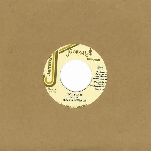 Junior Murvin - Jack Slick - Japan 7 Inch Single Record